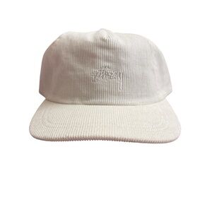 Stussy Cream Corduroy Hat